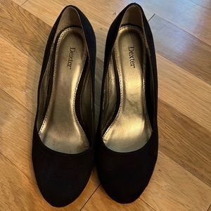 Dexter Wedge Heels Black 9.5W